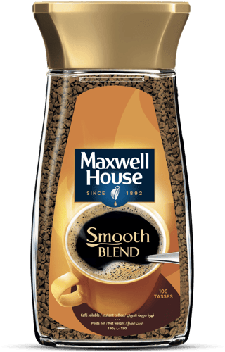 maxwell house pure instant smooth blend 190g